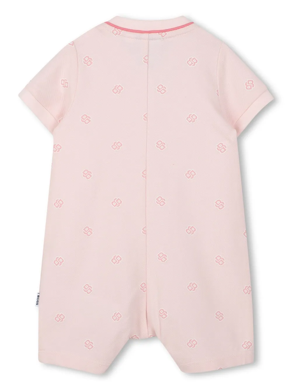 BOSS Kidswear Pyjama met logo - Roze