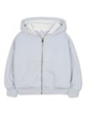 Chloé Kids zip-up hoodie - Blue