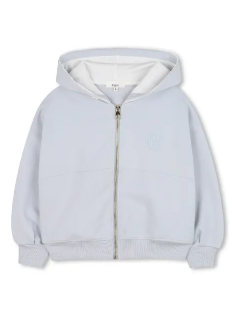Chloé Kids zip-up hoodie