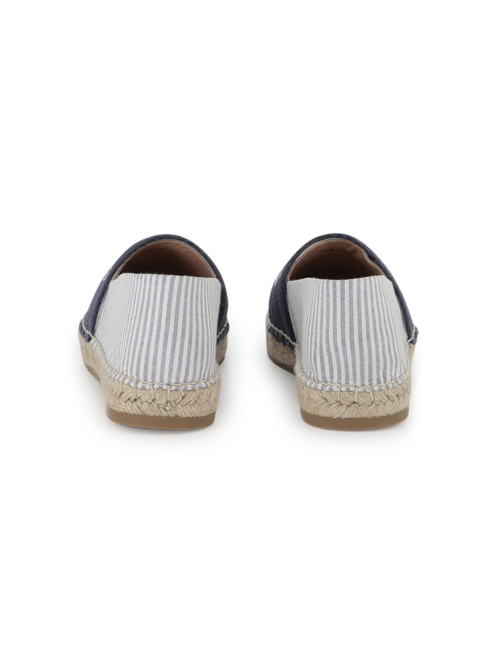 Chloé Kids logo-print espadrilles Blue