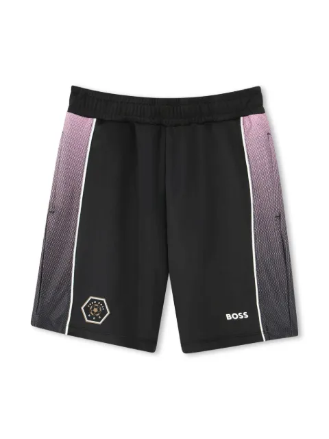 BOSS Kidswear شورت رياضي بأجزاء مخيوطة