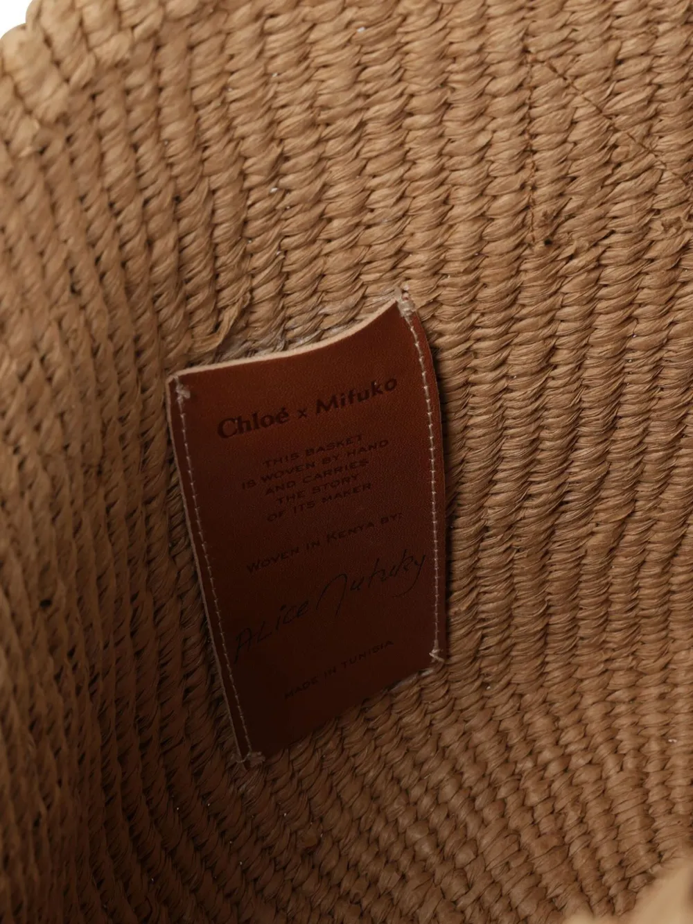 Chloé Kids Tas met logo Beige