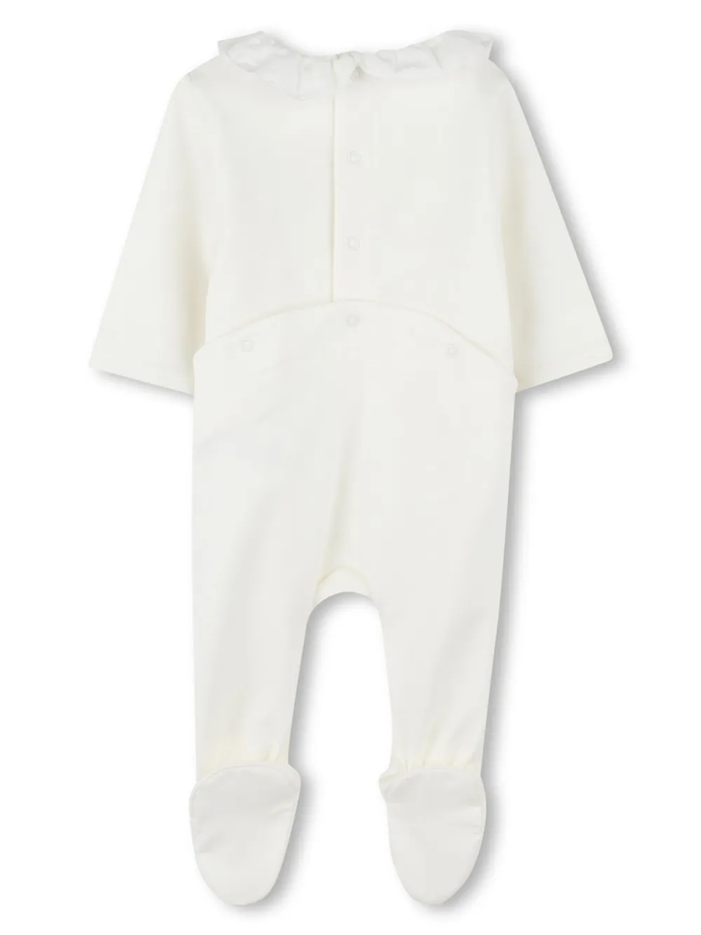 Chloé Kids Pyjama met ruches - Wit