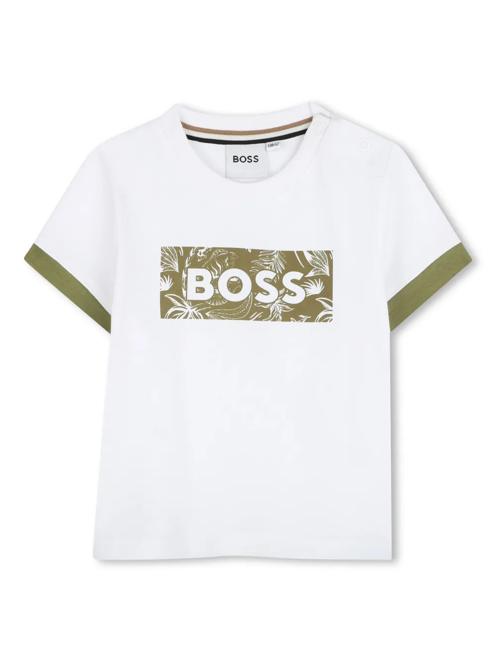 BOSS Kidswear playera con logo estampado | blanco | Image 1