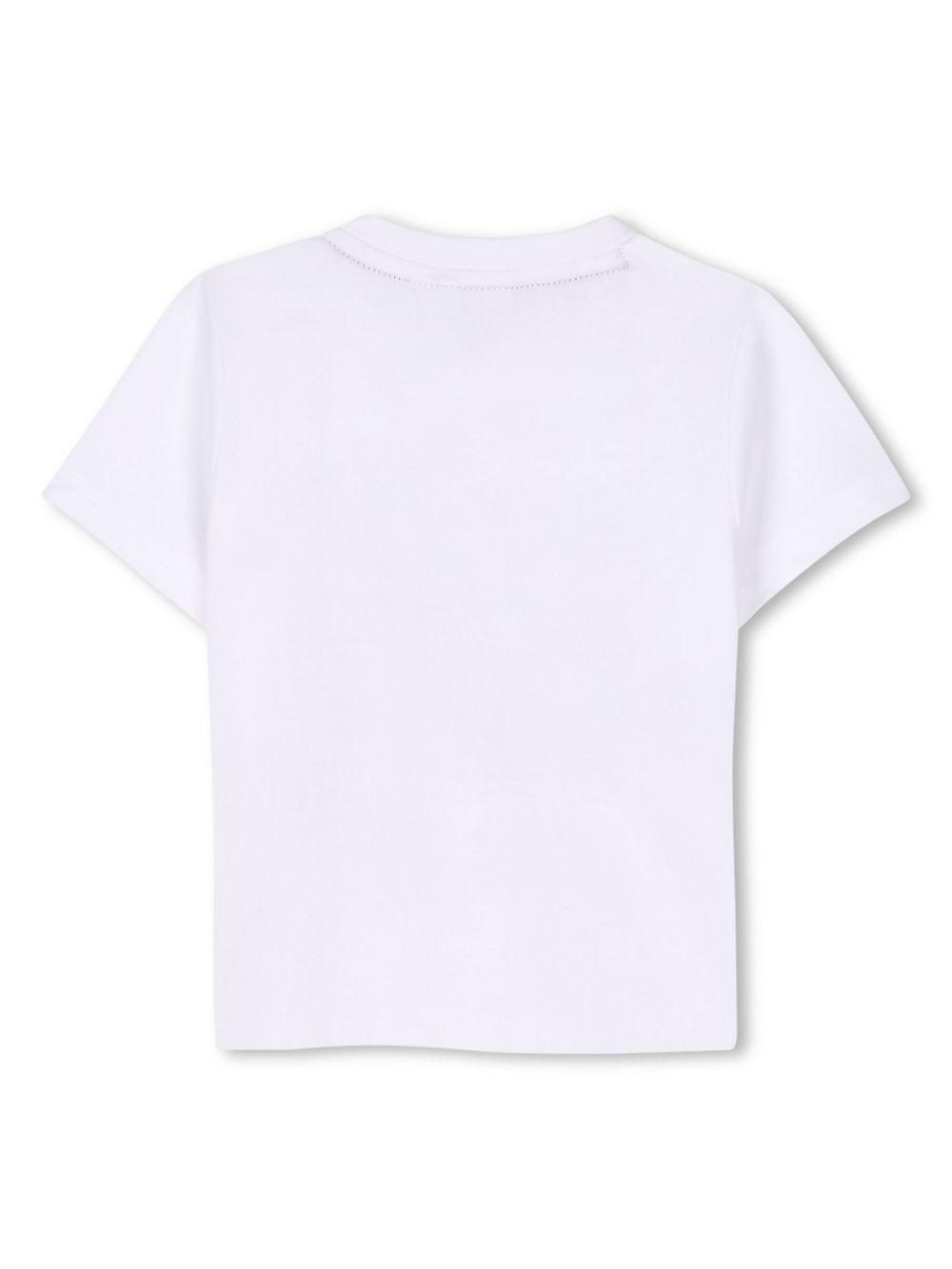 BOSS Kidswear T-shirt met logoprint - Wit