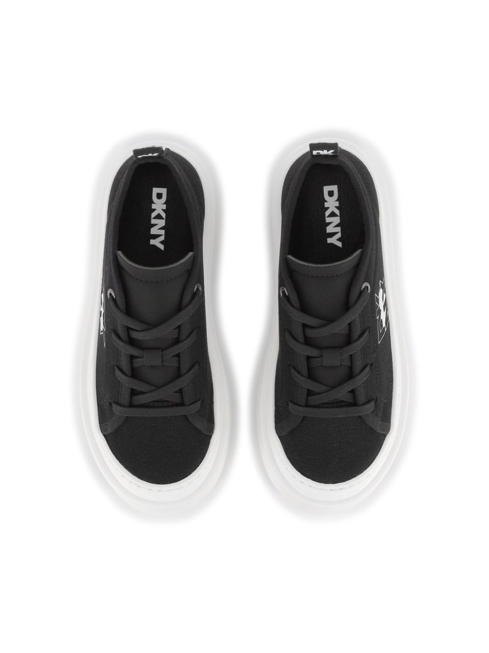 Dkny Kids Sneakers met logoprint Zwart