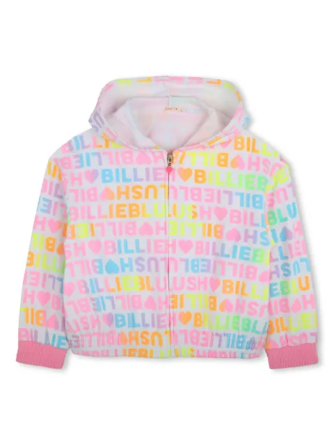 Billieblush hoodie con logo estampado