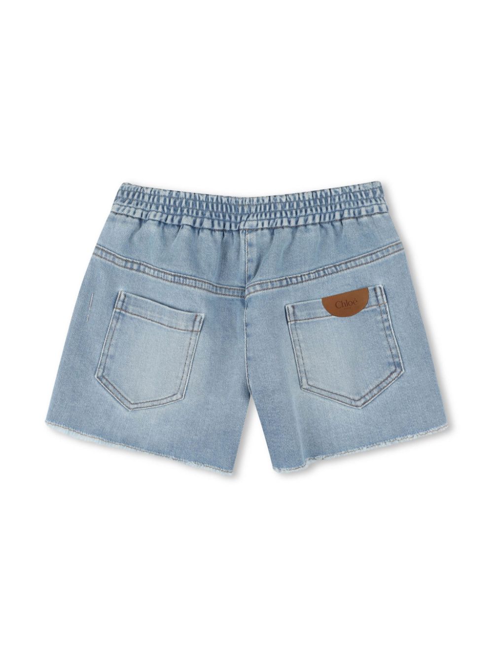 Chloé Kids Spijkershorts - Blauw