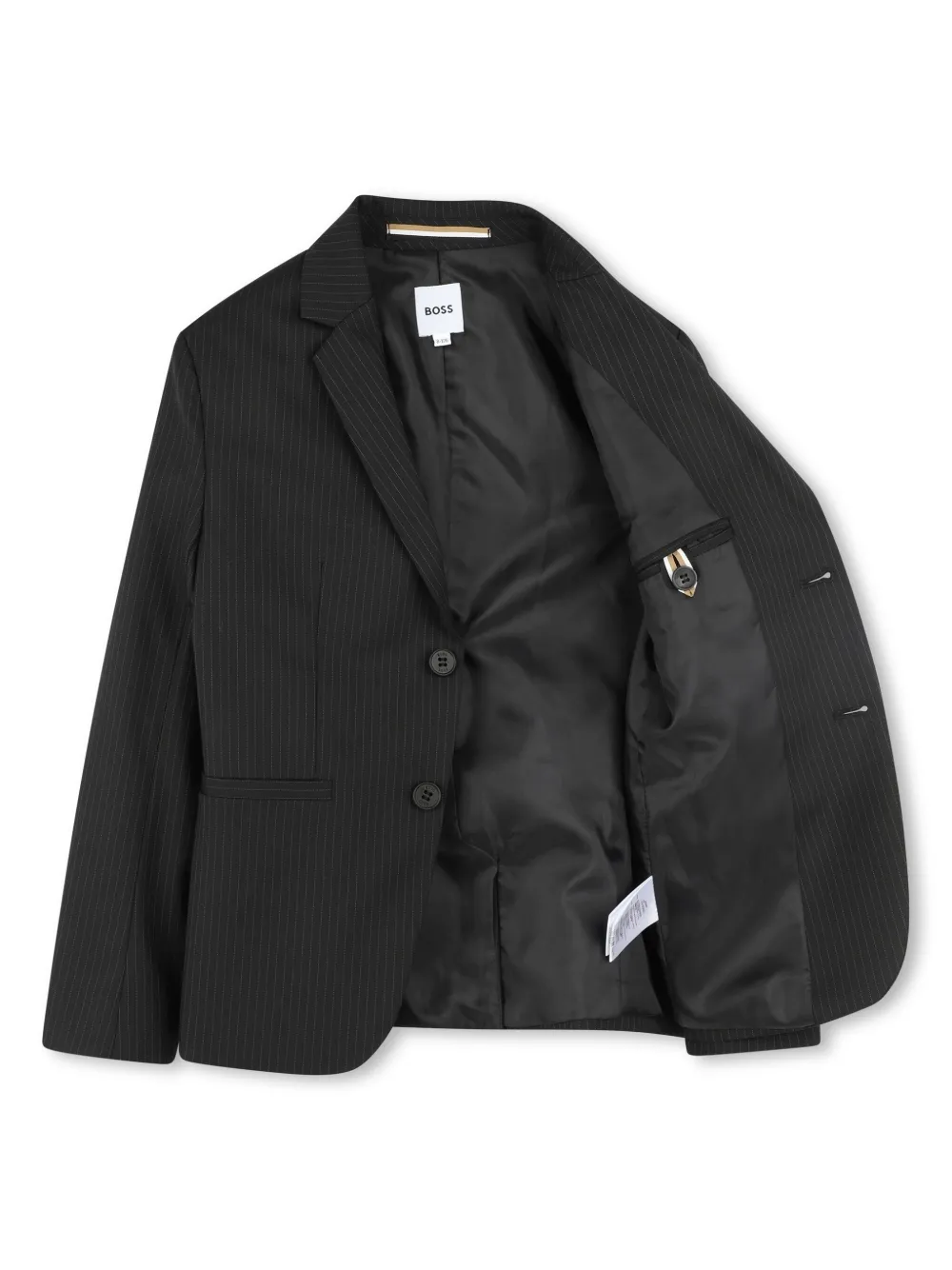 BOSS Kidswear Ceremony blazer Zwart