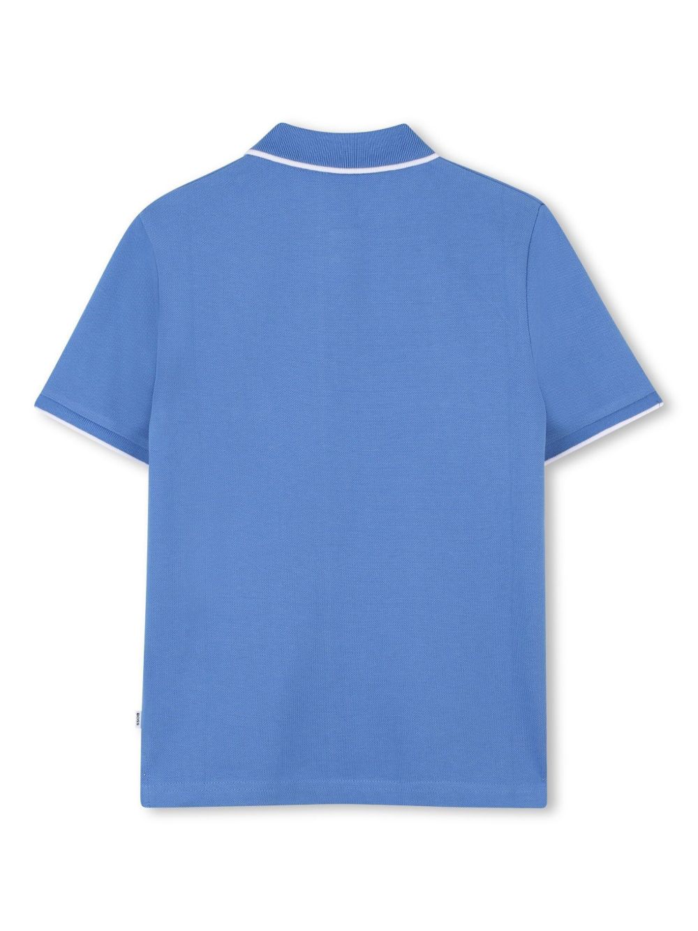 BOSS Kidswear Poloshirt met korte mouwen - Blauw