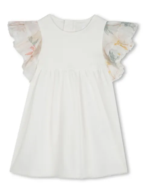 Chloé Kids organic cotton short sleeve dress 