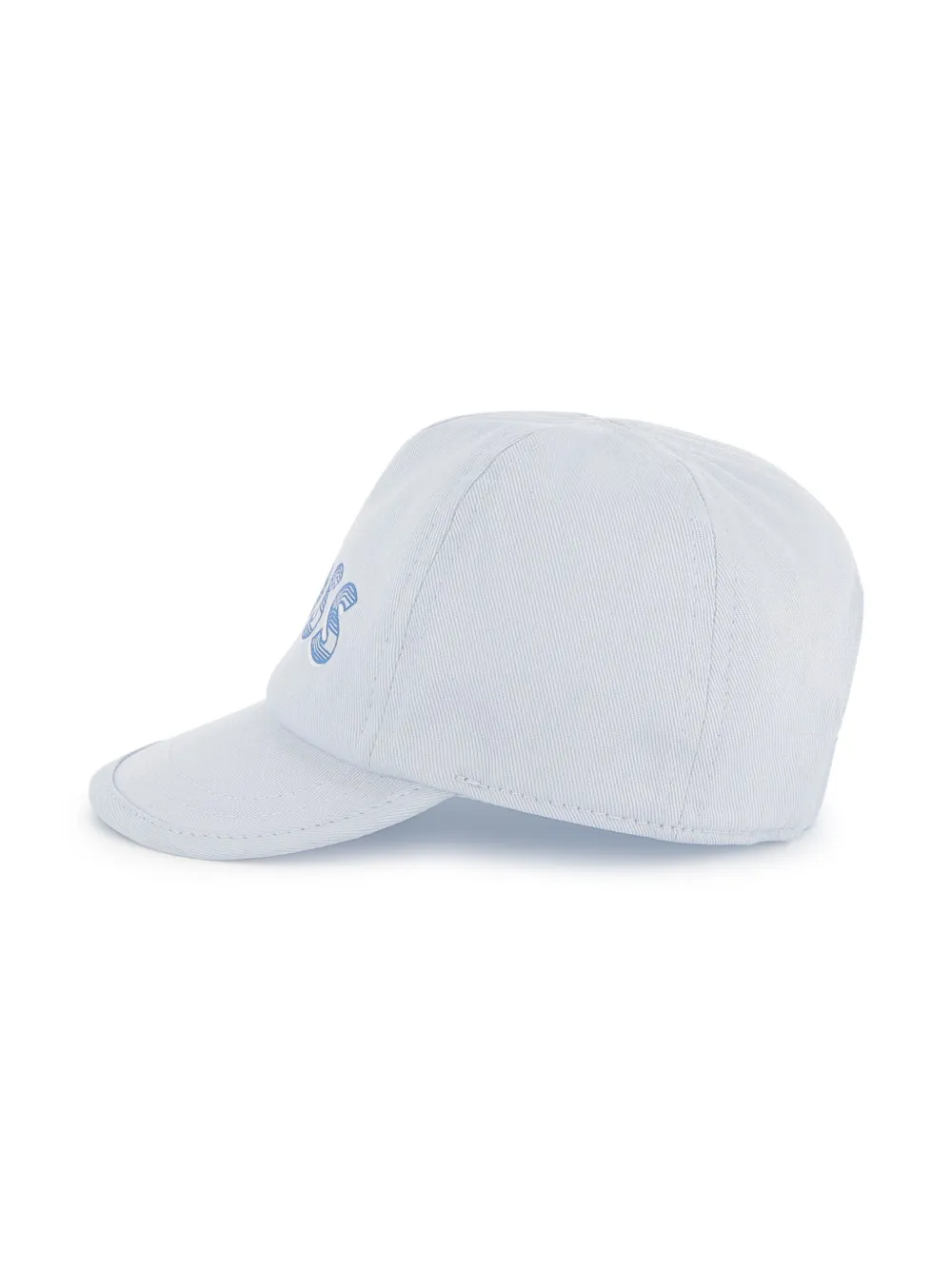 BOSS Kidswear Pet met logoprint Blauw