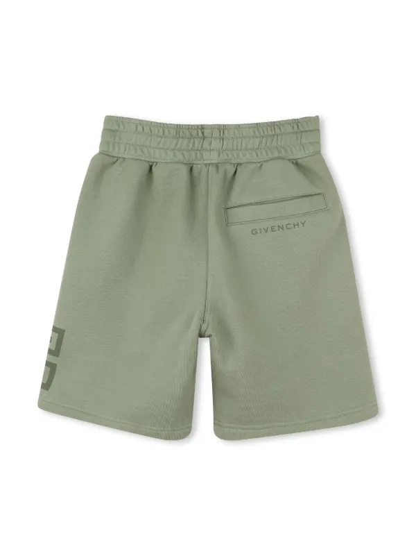 Givenchy Kids 4G モチーフ ショートパンツ | グリーン | FARFETCH JP