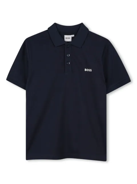 BOSS Kidswear Polo con stampa