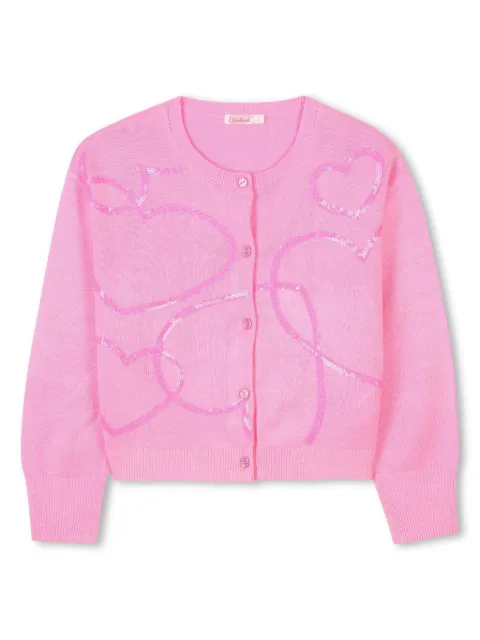 Billieblush cárdigan con lentejuelas