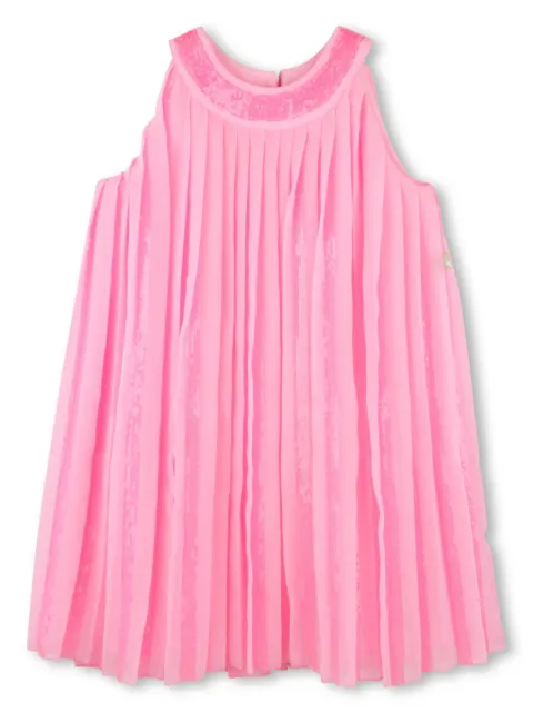 Billieblush robe à design plissé