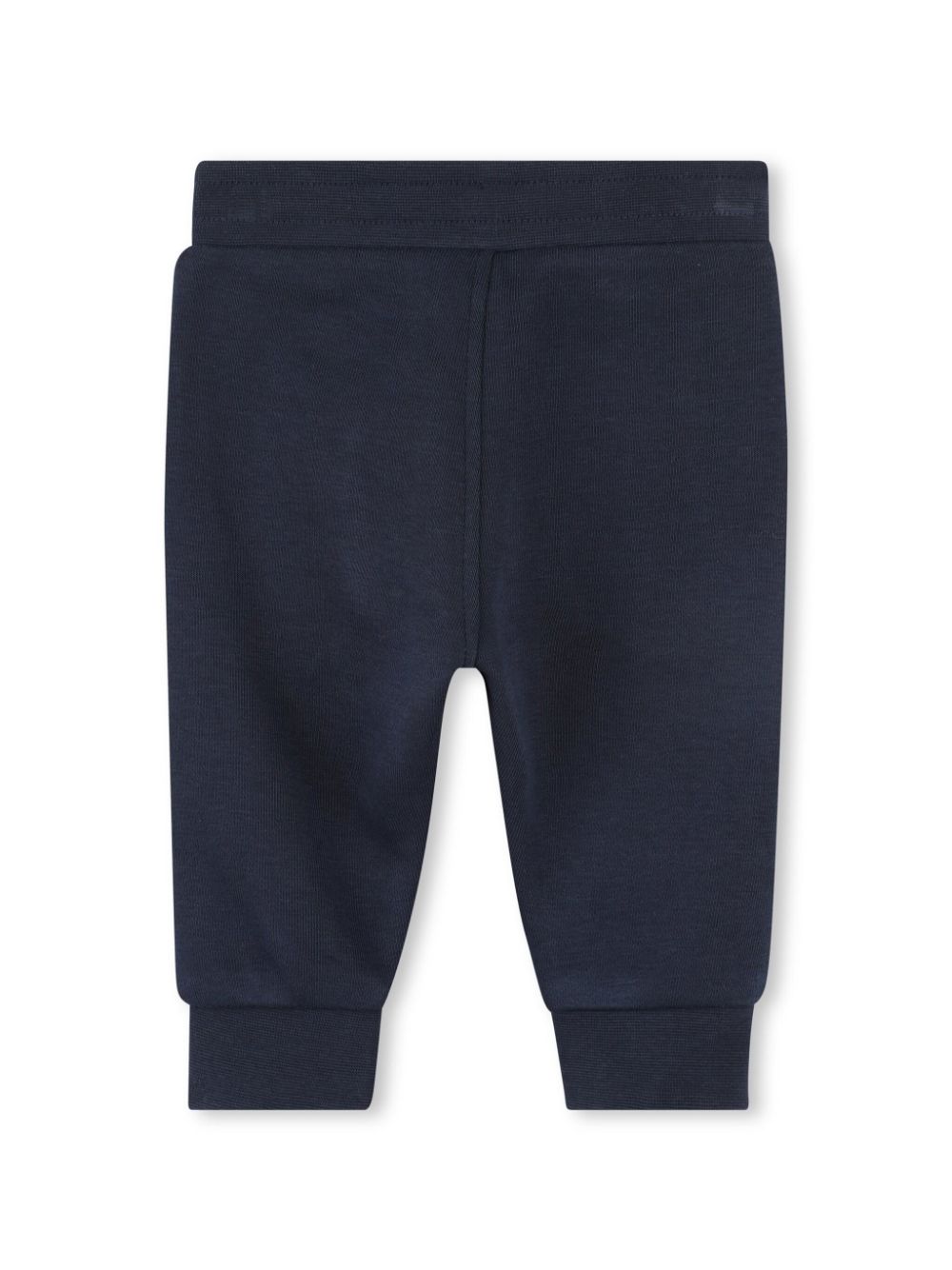 BOSS Kidswear Trainingsbroek met logoprint - Blauw