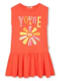 Billieblush glitter print dress - Orange