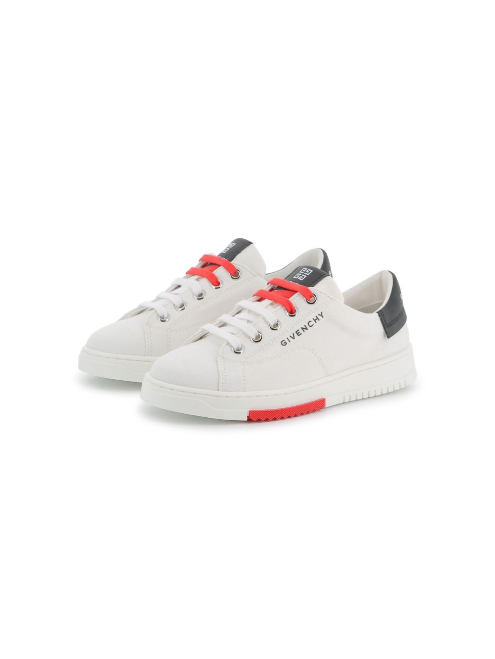 Givenchy Kids Sneakers met logoprint Wit