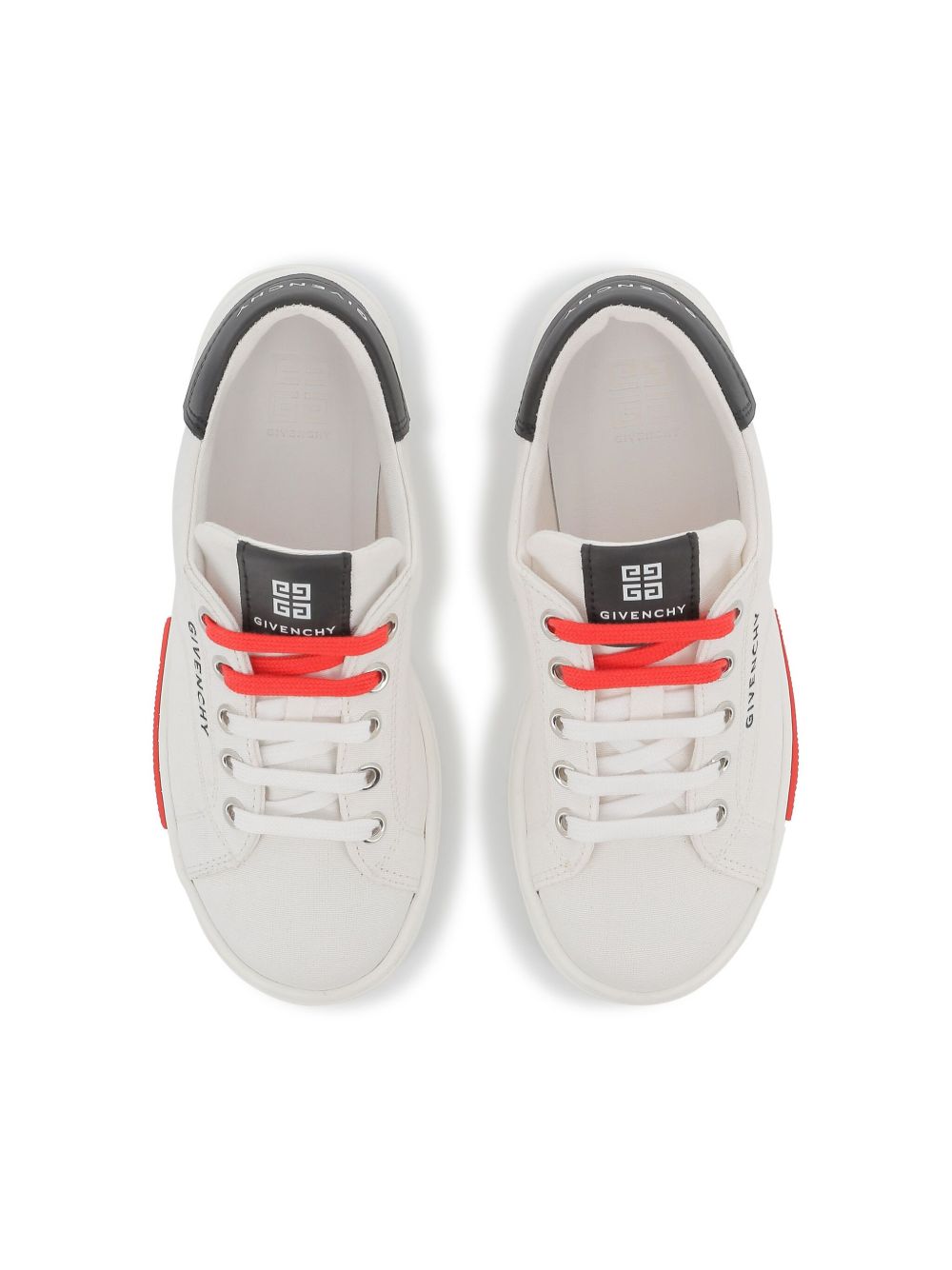 Givenchy Kids Sneakers met logoprint Wit