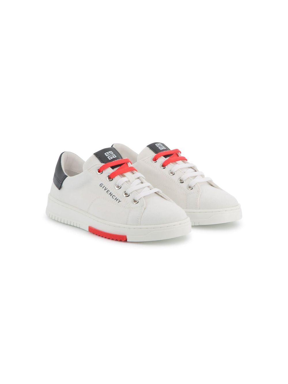 Givenchy Kids Sneakers met logoprint Wit