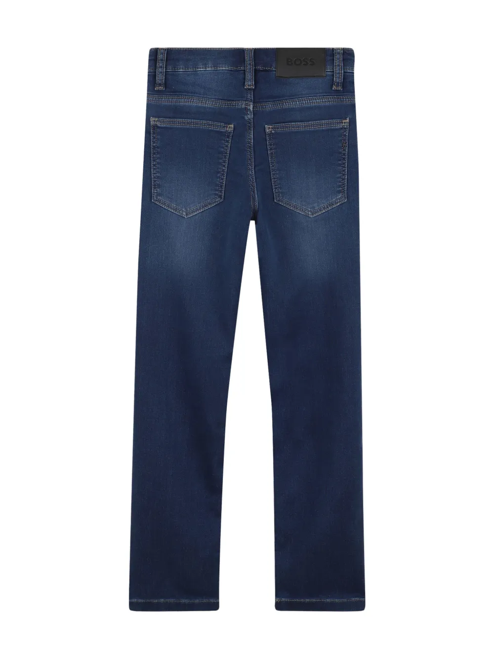 BOSS Kidswear Straight jeans Blauw