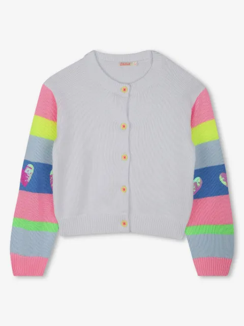 Billieblush cardigan à rayures