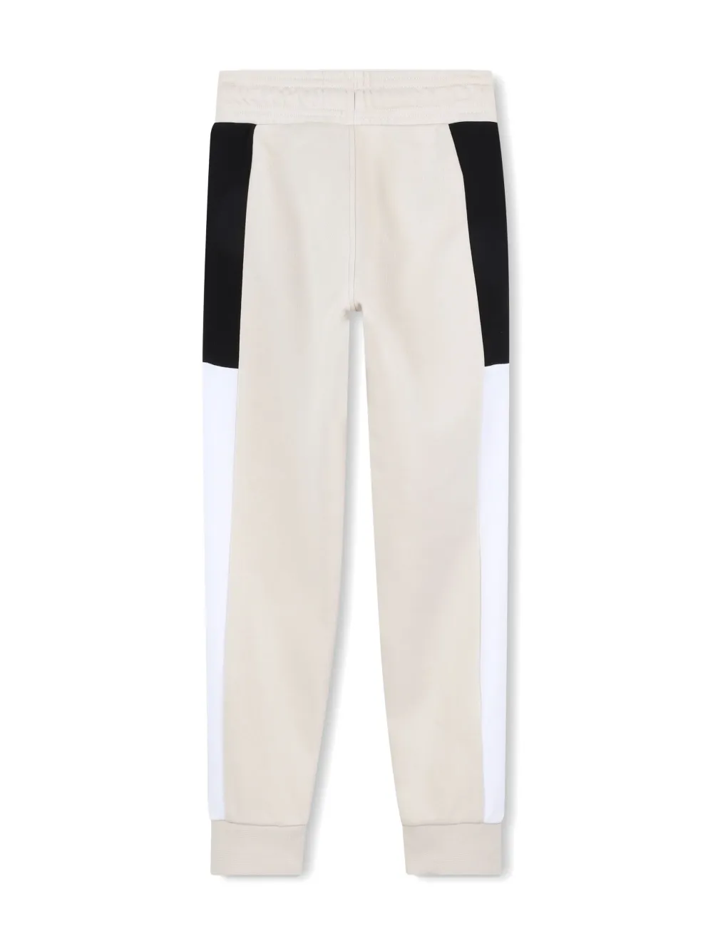 BOSS Kidswear Trainingspak met colourblocking Beige