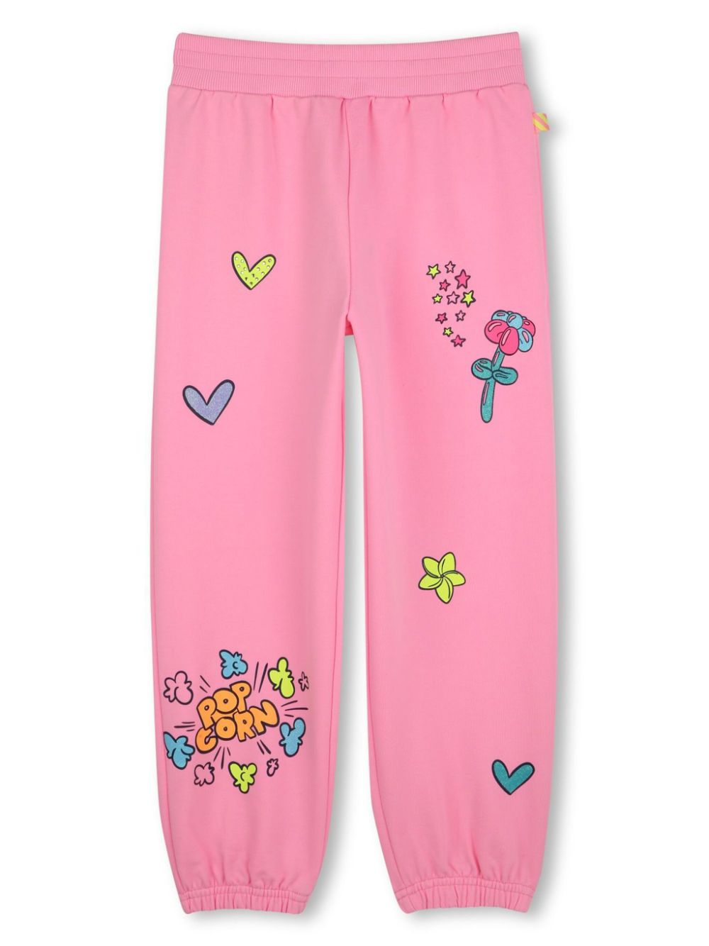 Billieblush graphic-print trousers - Pink