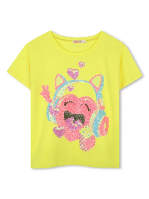 Billieblush sequin-embellished T-shirt