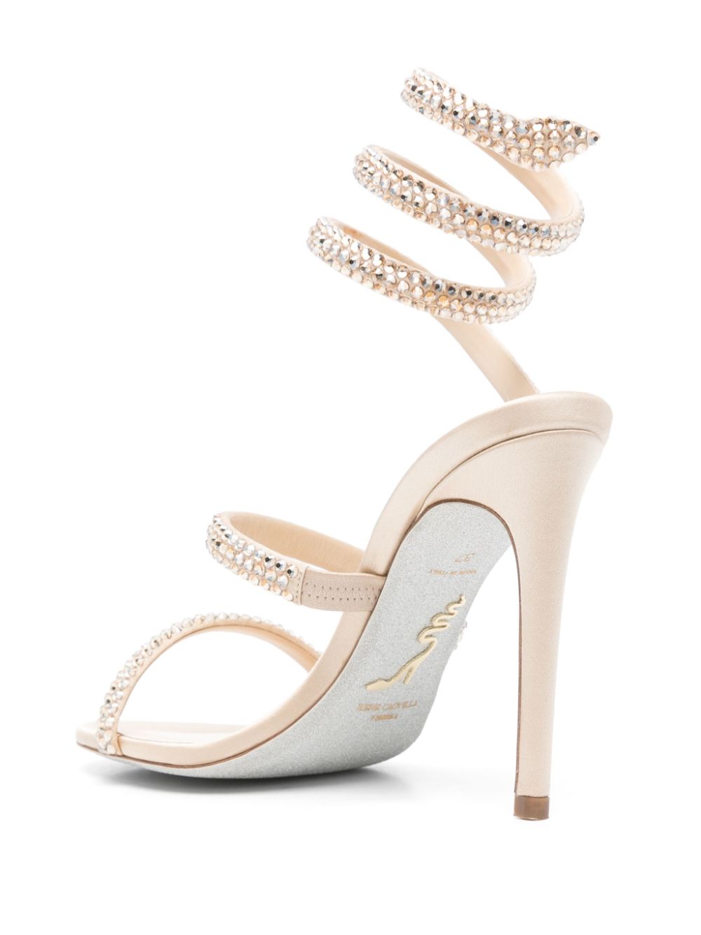 René Caovilla Cleo sandalen Beige