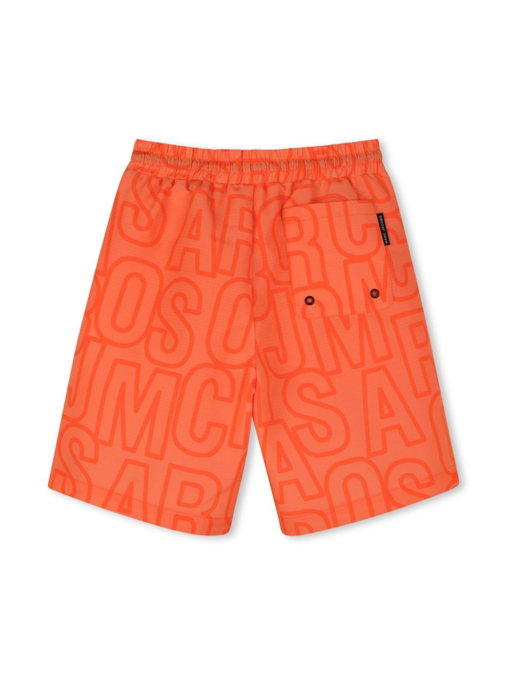 Marc Jacobs Kids Zwembroek met logoprint - Oranje