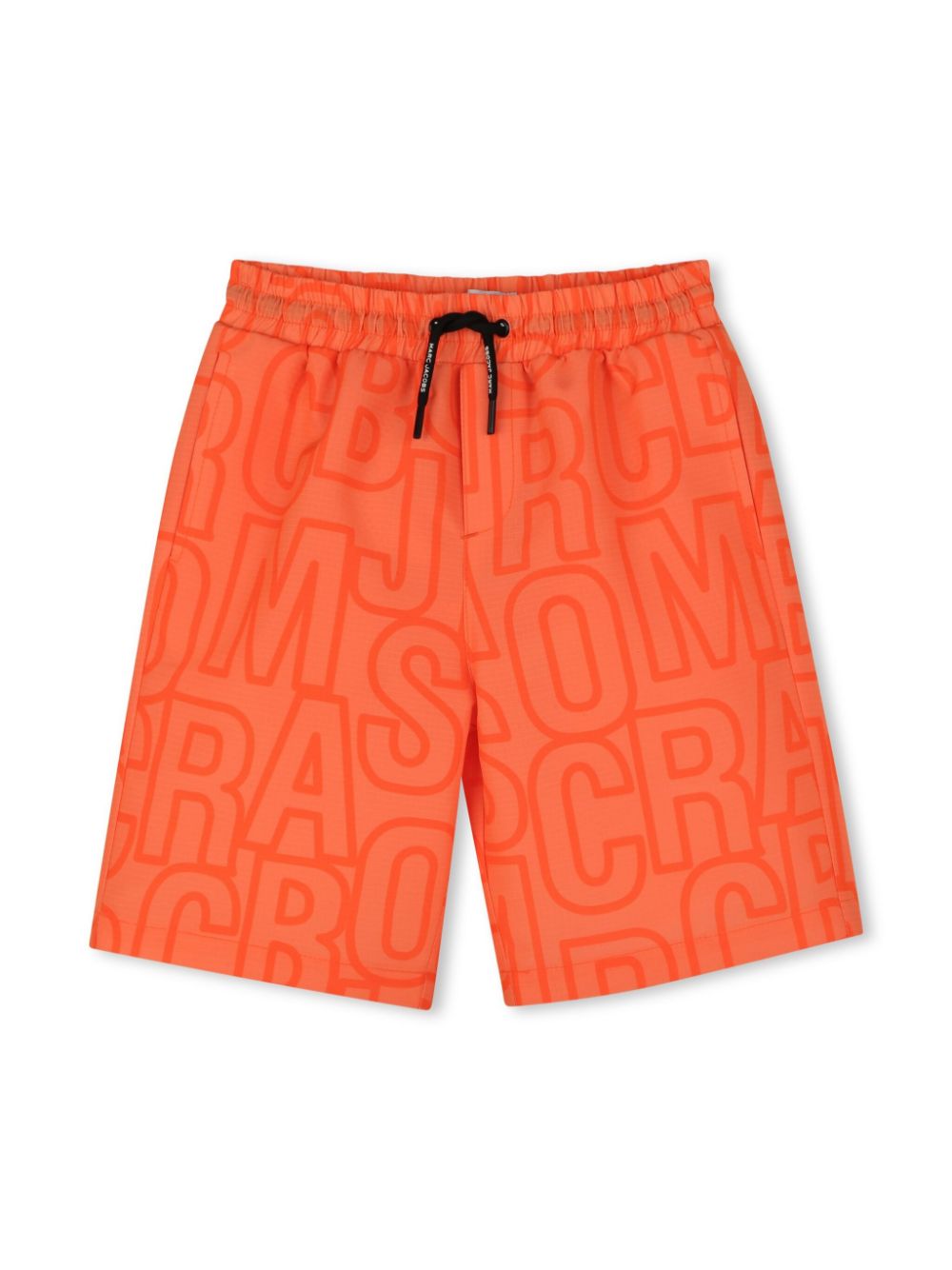 Marc Jacobs Kids logo-print swim shorts - Orange