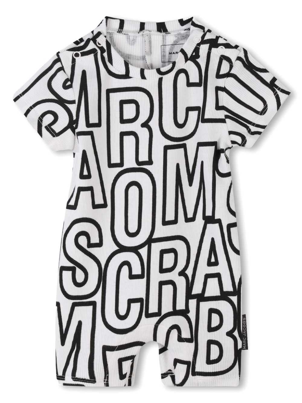 Marc Jacobs Kids Body met monogram Wit