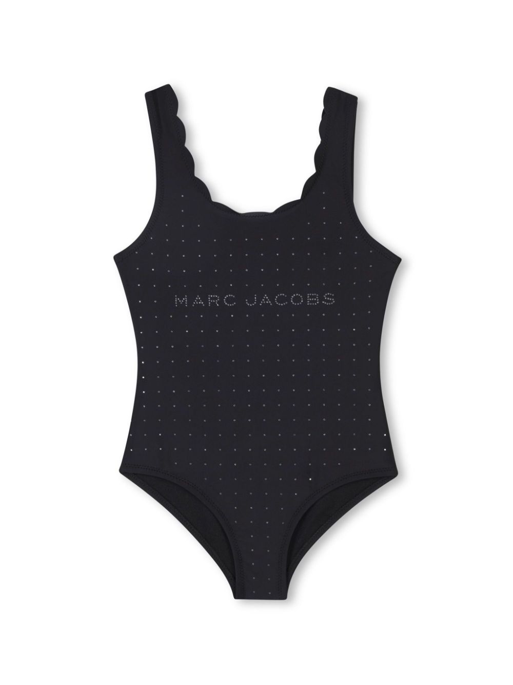 Marc Jacobs Kids logo-embellished swimsuit - Black