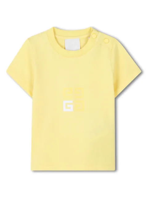 Givenchy Kids playera con logo estampado