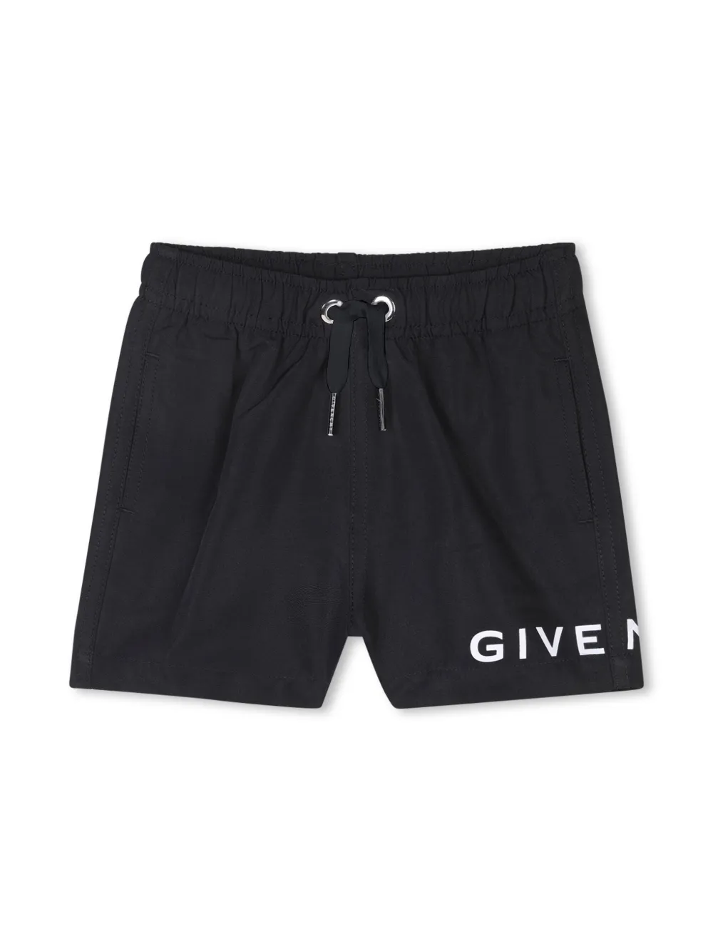 Givenchy Logo-print Swim Shorts In Black