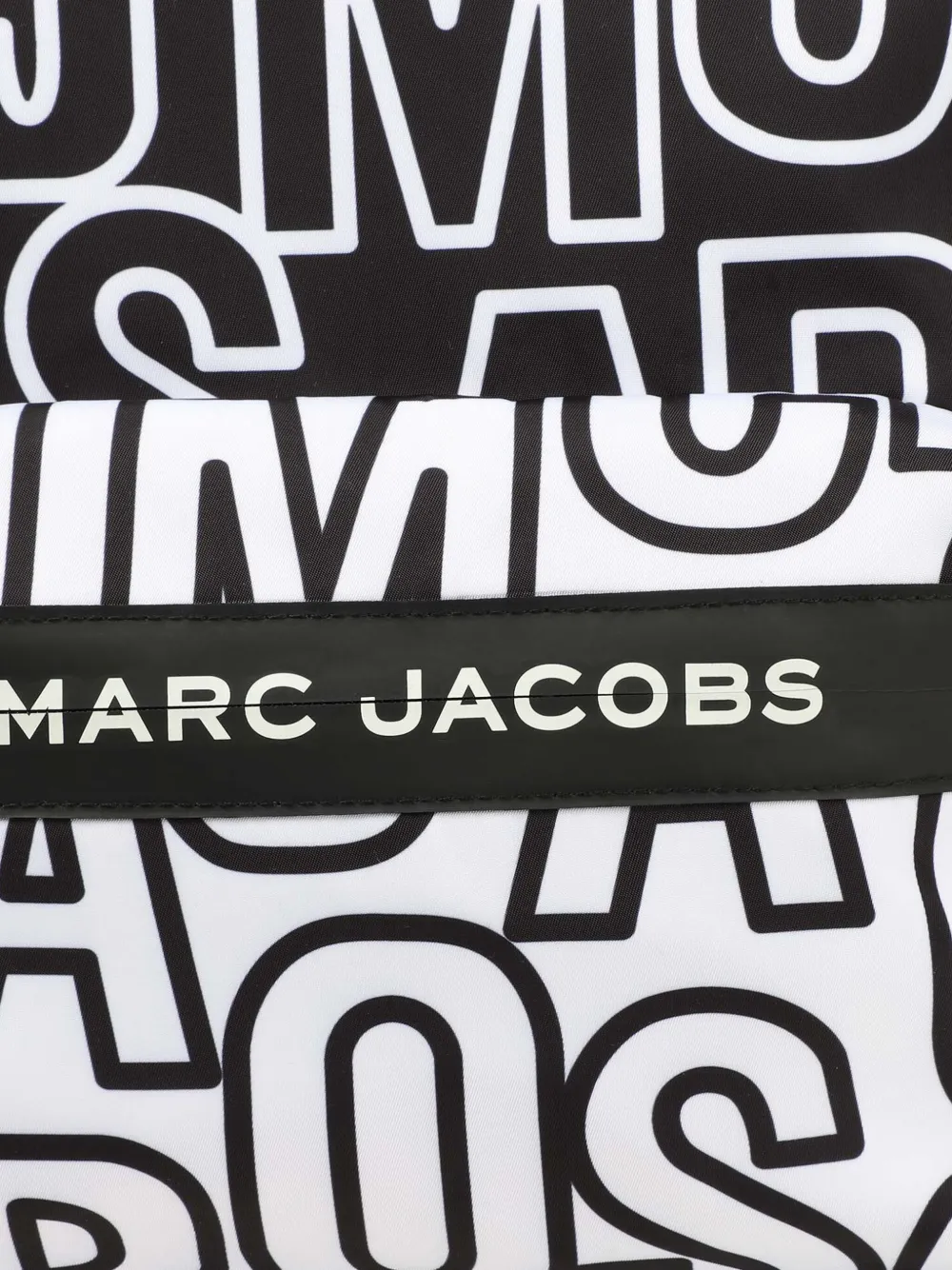 Marc Jacobs Kids Rugzak met logoprint Zwart