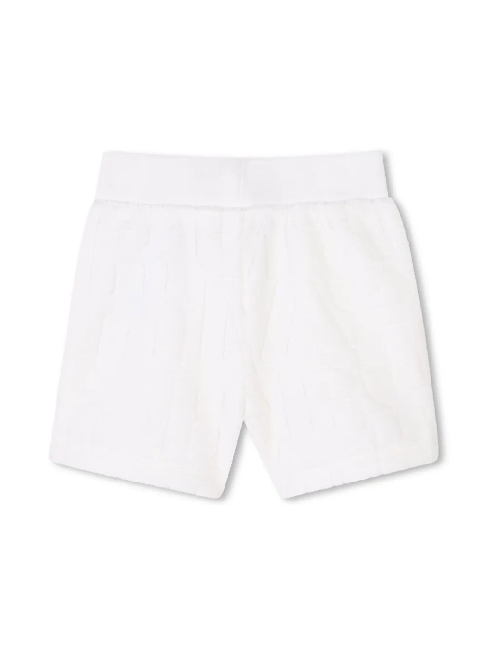 Marc Jacobs Kids Top en shorts met logo-jacquard Wit
