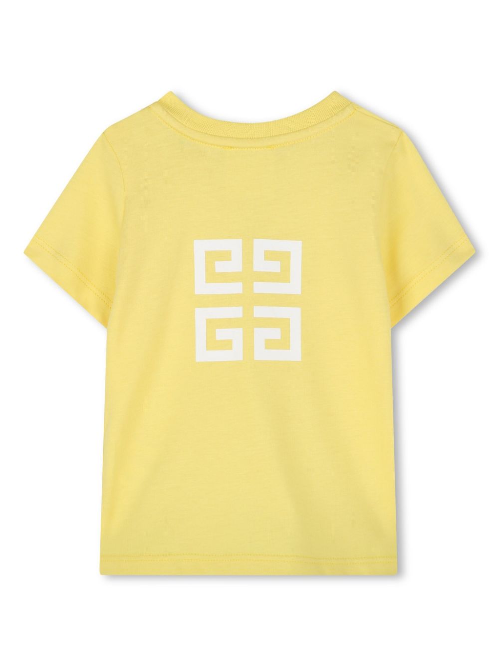 Givenchy Kids logo-print T-shirt - Yellow