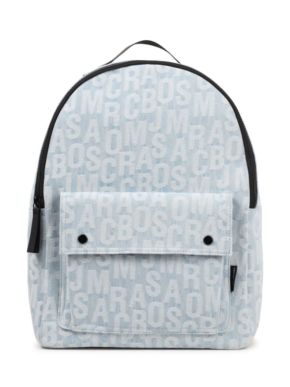 Marc Jacobs Kids logo-jacquard backpack - Blue