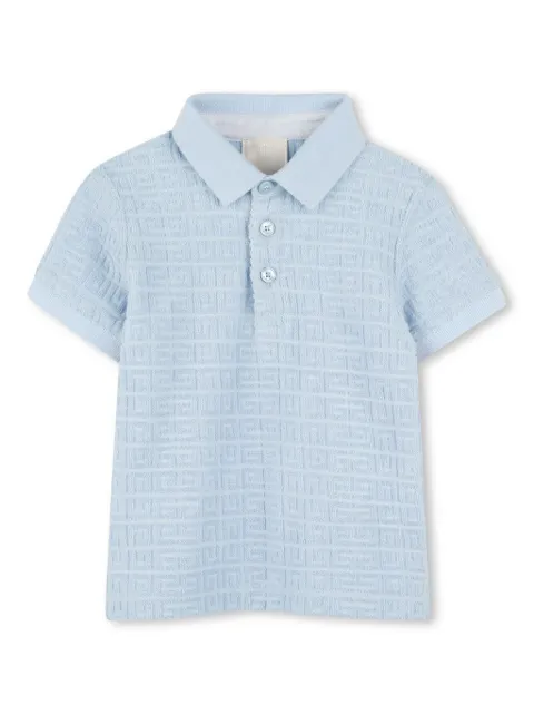Givenchy Kids 4G-jacquard polo shirt