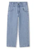 Marc Jacobs Kids rhinestone-embellished jeans - Blue