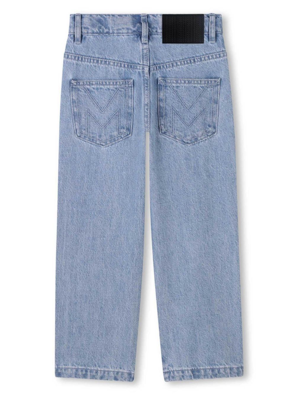 Marc Jacobs Kids Jeans verfraaid met stras - Blauw