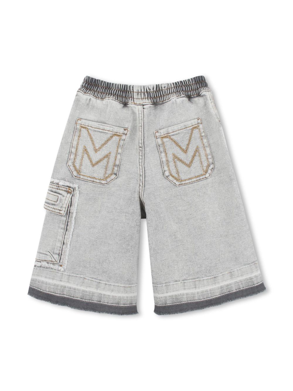 Marc Jacobs Kids Shorts met geborduurd logo - Grijs