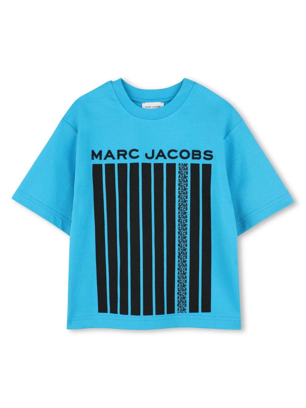 Marc Jacobs Kids graphic-print T-shirt - Blue