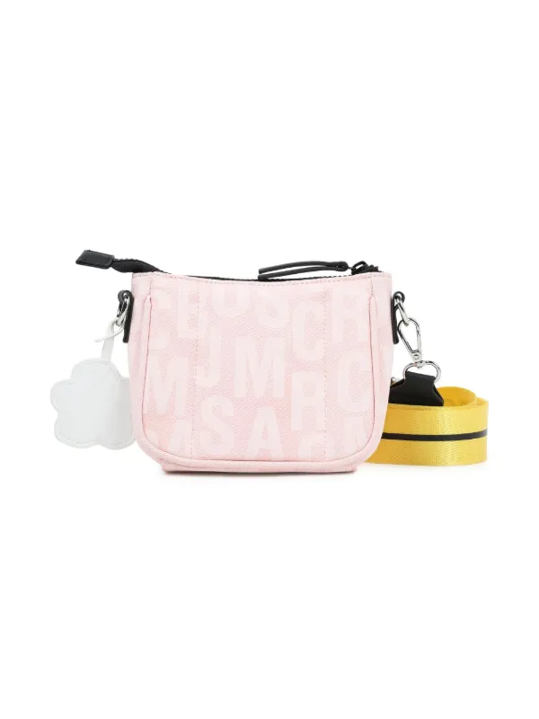 Marc Jacobs Kids monogram-jacquard Shoulder Bag | Pink