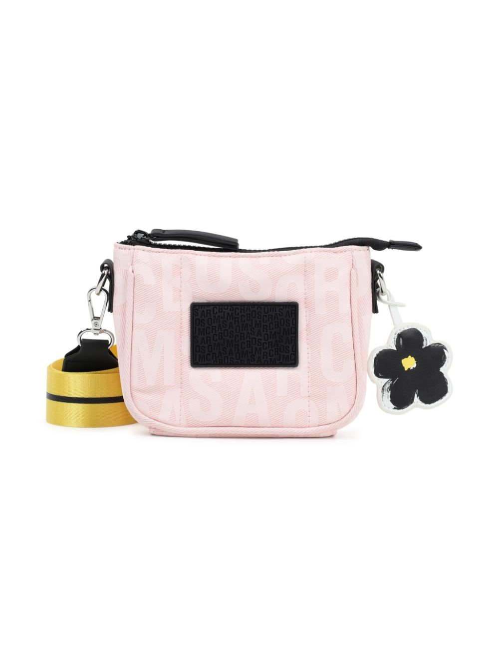 Marc Jacobs Kids monogram-jacquard shoulder bag - Pink