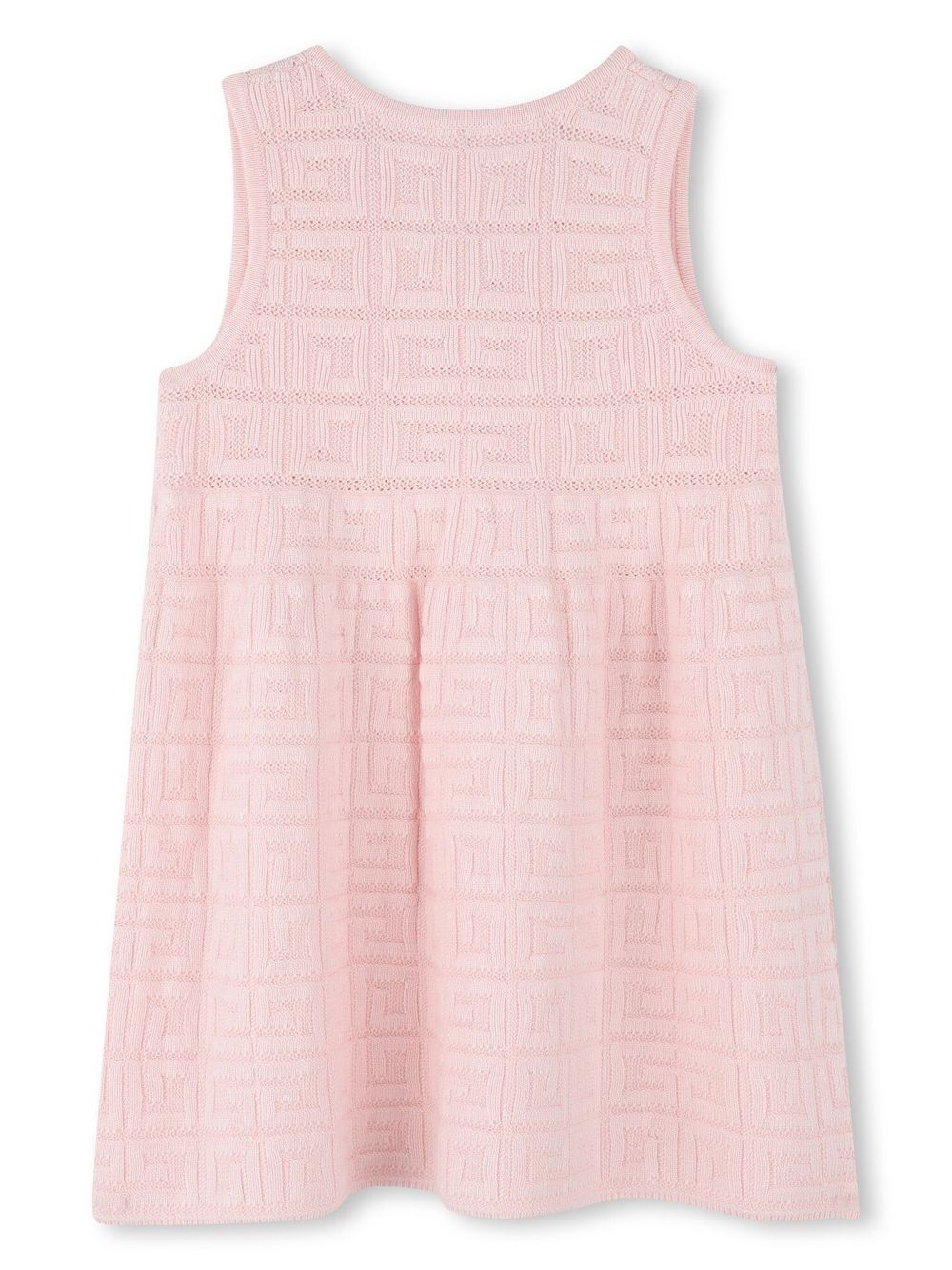 Givenchy Kids 4G-jacquard dress - Pink