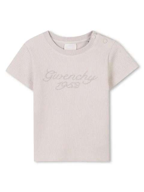 Givenchy Kids logo-embroidered T-shirt